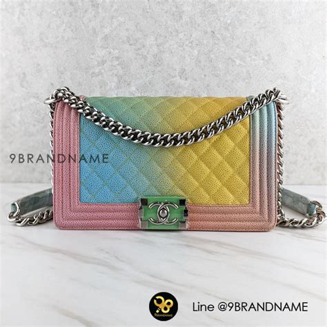 chanel rainbow chain